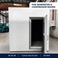 Couvercle d'insonorisation acoustique pour pompes/ventilateurs/compresseurs avec ventilation et dissipation thermique, directement de l'usine