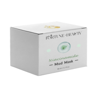 Custom Black Head Remover Lightening Face Fruit Porie Zuiverende Anti-Acne Veganistisch Niacinamide Gezichtsmoddermasker