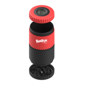 Digital Screen <b>Herb</b> <b>Grinder</b> Plastic Rolling Pin Dispenser Vaporizer Accessory Red Black - Product Image 6