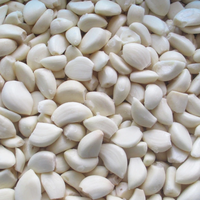 Prix de gros Légumes congelés IQF Gousses d'ail chinois pelées blanches Ail congelé frais pour l'exportation