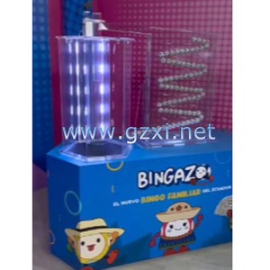Máquina de <span class=keywords><strong>Bingo</strong></span> de Pie Tipo M Personalizada con 90 Bolas, Soplador y Luz LED para Eventos en Vivo y Juegos de Sorteo - Product Image 1