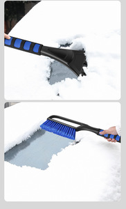 Spazzola per Neve <span class=keywords><strong>e</strong></span> Raschietto per Ghiaccio 2 in 1 per Auto, Pala Invernale per Parabrezza con Setole Morbide <span class=keywords><strong>e</strong></span> Impugnatura in Schiuma EVA per Finestrini Auto, <span class=keywords><strong>Camion</strong></span> <span class=keywords><strong>e</strong></span> SUV - Product Image 3