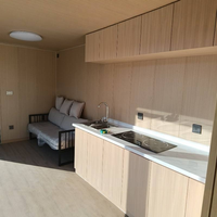 Cápsula Espacial Industrial de Luxo em Painel Sanduíche Pré-fabricado Cinza Escuro Apple Cabin, Casa Modular Portátil, Escritório Pod para Quintal Externo