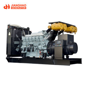 Grupo electrógeno diésel OEM 1250kVA alimentado por Mitsubishi con <span class=keywords><strong>ventilador</strong></span> controlador de alternador y tanque - Product Image 2
