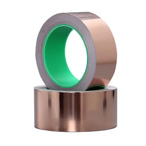 Ruban adhésif conducteur en cuivre GOC de haute qualité pour blindage EMI, répulsif anti-<span class=keywords><strong>escargots</strong></span> et réparation électrique - Product Image 1