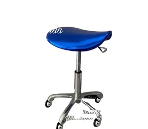 Best selling salon saddle stool beauty salon adjustable master stool with backrest hair salon chair on sale