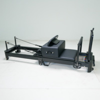 Reformer de Pilates pliable en aluminium, ensemble complet portable pour studio de Pilates, fitness et yoga, lit de base, garantie 5 ans pour la maison