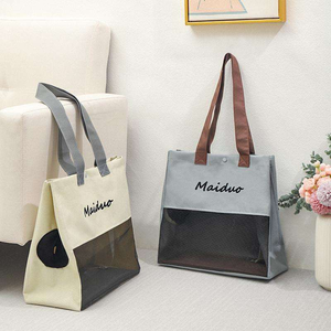 High Quality Oxford Cloth Luxury Portable Print Warm Soft Sided Pet Carrier Tote Bag Travel Dog Bag Outdoor Cat Handbag - Product Image 6