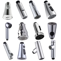 Robinet de cuisine extractible tête anti-éclaboussures sortie d'eau télescopique aérateur de remplacement accessoires d'installation faciles Design moderne