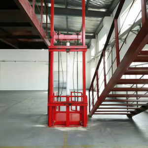 Недорогой настенный цепной грузовой подъемник на 3 этажа, подходящий для коммерческого и складского использования в Малайзии - Product Image 2