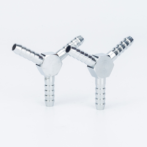 Conexões de Tubo em Latão em Forma de Y com Superfície Lisa, 6/8/10/12/14/16/19mm, Adaptadores de Conexão em <span class=keywords><strong>3</strong></span> Vias - Product Image 1