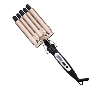 5 Barrel Hair Curler Roller Preis LCD Display Tubes Welliger Lockens tab Profession eller Keramik-Locken wickler