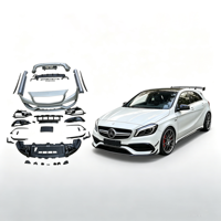 Mercedes Classe A W176 2013-2018, nouveaux pare-chocs avant et arrière, style A45, kit carrosserie de mise à niveau