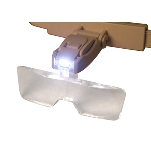 Ultralight <span class=keywords><strong>lenti</strong></span> <span class=keywords><strong>di</strong></span> <span class=keywords><strong>ingrandimento</strong></span> <span class=keywords><strong>con</strong></span> 5 <span class=keywords><strong>lenti</strong></span> rimovibile e alimentato a batteria illuminazione A LED - Product Image 5