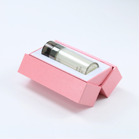 Caja de Regalo Rígida de Papel con Doble Apertura, Magnética, de Lujo, Reciclable y Personalizada para una Sola Botella de Perfume, con Inserto de Espuma EVA y Recubrimiento UV