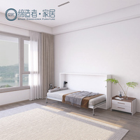 Usine vente directe meubles chambre quincaillerie mécanisme pliant électrique Murphy mur pliant lit simple pour lits peu encombrants