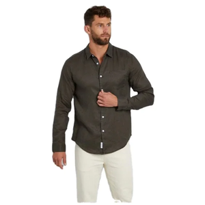 Chemise à carreaux haut de gamme pour homme, 100 % coton, respirante, éco-responsable, à manches longues, personnalisable, vente en gros, export, collection automne, OEM - Product Image 5