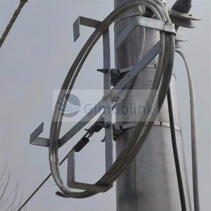 Soporte de Cable de Fibra Óptica Gimbo, Soporte de Cable Óptico Cruzado, Soporte de Bobina Interna de Metal, Certificado CE RoHS FCC - Product Image 4