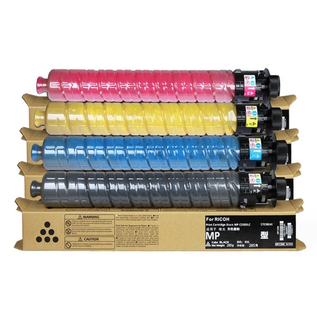 High Yield MPC3503C Toner Cartridge Fit Ricoh MPC3003 MPC3004 MPC3503 MPC3504 Color Laser Copier Toner CMYK