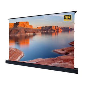 Proyector láser 4K en 120 ''Floor Rising Alr Pantalla de proyección electrónica Floor Rising Tab Tensión Pull up Pantalla de proyector - Product Image 1