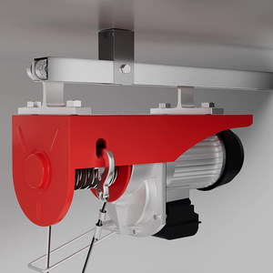 Sistem Pengangkat Garasi Overhead, Pengangkat Listrik, Rak Roda 2/3/4, Perakitan Troli, Saluran Penyangga, Troli Manual Senyap, Roller OEM - Product Image 4