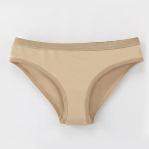 Braguitas de punto sin costuras de talle bajo sexys para mujer, estilo europeo y americano, 2024, 40% algodón peinado, cómodas, ecológicas, ODM - Product Image 4