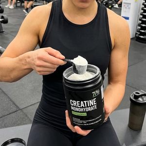 Private Label Premium Adult Tonic Body Nutrition Muscle Mass Weight Gain Pure <b>Creatine</b> Monohydrate Powder 300g Can Men Women - Product Image 4