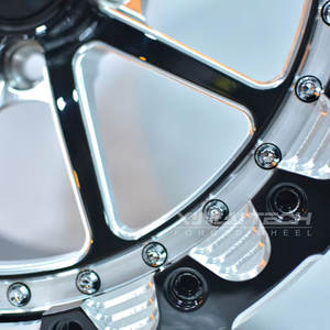 Llantas Beadlock forjadas todoterreno personalizadas XL 17-24 pulgadas 8x165,1 8x170 Fit Ram 2500 3500 <span class=keywords><strong>Ford</strong></span> <span class=keywords><strong>Super</strong></span> Duty Heavy Duty Truck Wheels - Product Image 3