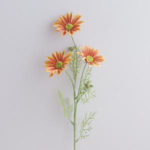 Flores Artificiales de Crisantemo Yihua, Decoración para el Hogar, en Colores Amarillo, Naranja, Blanco, Morado, Azul, Rojo y Color Pasta de Frijol - Product Image 5