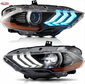 ชุดไฟหน้า LED 12V 6000K ใหม่สำหรับมัสแตง 2018-2022 พร้อม DRL แบบเสียบใช้งานได้ทันที สำหรับเปลี่ยนไฟหน้า - Product Image 1