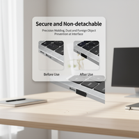 Bouchons en silicone personnalisés pour port USB Type-C, protection anti-poussière, capuchon en caoutchouc de silicone pour câble PC Haochuan
