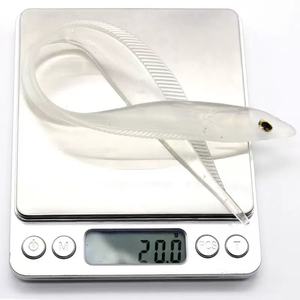 <span class=keywords><strong>Esca</strong></span> di pesce trasparente <span class=keywords><strong>per</strong></span> la coda di capelli morbida pesce coltello pesca esche artificiali anguilla <span class=keywords><strong>per</strong></span> il luccio - Product Image 4