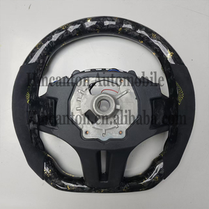พวงมาลัยคาร์บอนฟอร์จ Alcantara LED สำหรับ BMW G20 G30 G01 ซีรีส์ 3 ซีรีส์ 5 จากโรงงาน - Product Image 2