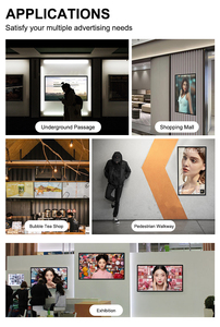 Pantalla Digital Ultrafina Screenage 1080p, Menú Digital Android WiFi de 32-55 Pulgadas, Tamaño Personalizable, Montaje en Poste/Suelo, Publicidad LED - Product Image 6