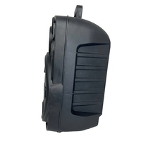 Enceinte sans fil de 12 pouces avec basses puissantes, USB/AUX/microphone intégré, lumière LED RVB, radio FM portable