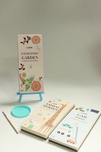 كتاب رسم للجيب قابل للتخصيص بالجملة كتاب تلوين بألوان مائية كتاب تلوين مع كتاب بألوان مائية - Product Image 3