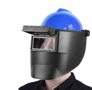 Máscara <span class=keywords><strong>de</strong></span> casco <span class=keywords><strong>de</strong></span> soldadura <span class=keywords><strong>de</strong></span> seguridad <span class=keywords><strong>de</strong></span> soldador <span class=keywords><strong>de</strong></span> PP <span class=keywords><strong>de</strong></span> construcción industrial ajustable con logotipo personalizado para trabajador con casco <span class=keywords><strong>de</strong></span> seguridad - Product Image 2