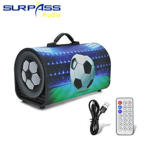 Haut-parleur de <span class=keywords><strong>subwoofer</strong></span> tunnel 603A 6.5 ''avec USB/TF/MIC/FM 15W Haut-parleur extérieur portable actif à dents bleues pour fête/jeu de football - Product Image 2