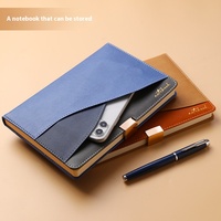 Carnet de Haute Qualité Personnalisé avec Logo Imprimé, Couverture Rigide en Cuir PU, Cadeau d'Entreprise Promotionnel pour Étudiant et Client