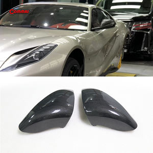 Carcasa de Espejo Retrovisor Lateral Trasero para Auto, Estilo OME, Fibra de Carbono Seca, para Ferrari 812 - Product Image 1