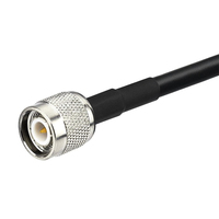 Câble de raccordement RG58 TNC mâle vers TNC mâle Câble coaxial 50 Ohm à faible perte Câble d'extension pour CB Radio/GPS Antenne Wi-Fi Radios