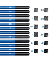 Kit de Dessin et Croquis Personnalisé 35 Pièces – Ensemble de Crayons d'Art en Graphite, Gomme et Accessoires Professionnels pour l'École
