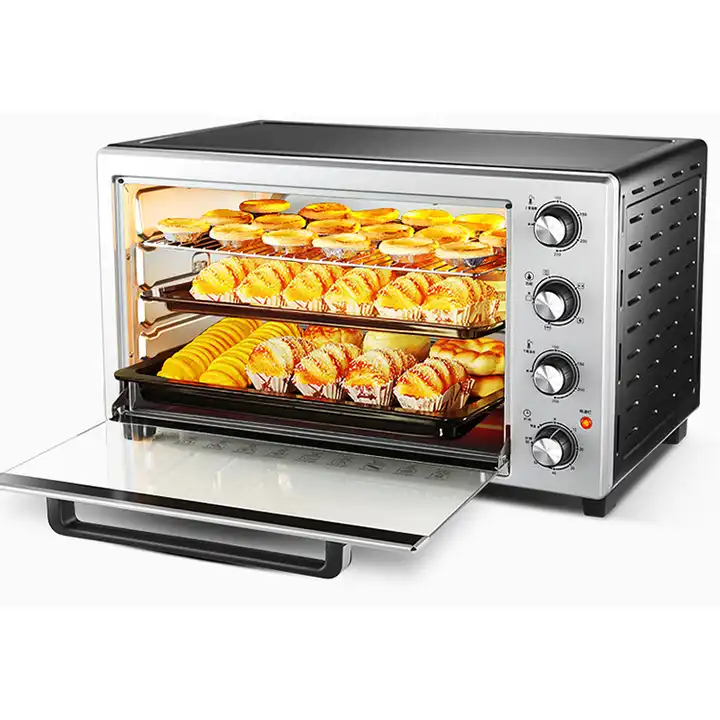 15L Mini Oven Adjustable Temperature Control Timer 2 Rotary Switch Portable  Home Baking Cake Bread Electric Oven (Color : Black, Size : 15L) price in  UAE | Amazon UAE | kanbkam