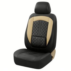 ชุดหุ้มเบาะหนัง PU หรูหรา 9 ชิ้น ยี่ห้อ Xiangta รุ่น Custom สำหรับรถยนต์ Honda Ford สีแดง กันน้ำได้ - Product Image 5
