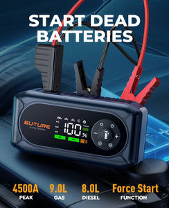 <span class=keywords><strong>BUTURE</strong></span> BC02 5500A Démarreur de voiture Pompe à air 150PSI Batterie externe Démarreur de voiture portable Démarreur de voiture d'urgence - Product Image 3