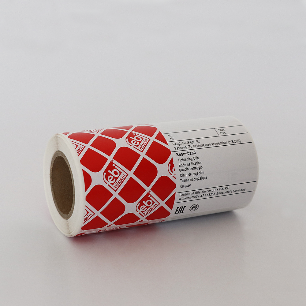 Self Adhesive Package Paper Label Printing Cmyk Color Products Label for Products