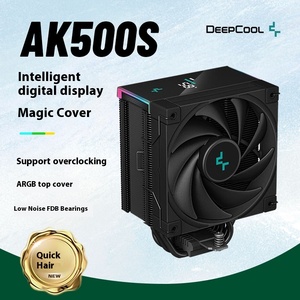 Enfriador de CPU DeepCool AK500S con Pantalla Digital, 5 Tubos de Calor, 240W de Refrigeración, LGA1700/1200 115X AM4 AM5 ATX, Radiador para PC - Product Image 4