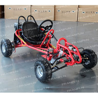 Nouvelle version 4 temps Forest Crossing Karting pneu tout-terrain 270CC moteur refroidi par air go-kart