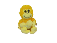 Nuevo Peluche de Mono Colorido y Adorable con Corazón, Relleno de Algodón PP Suave, 11-30cm, KINGSTONE, Gran Venta