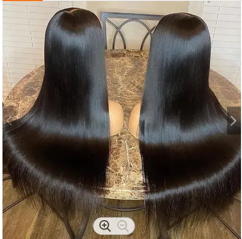 Factory Supplier Lace Wig Unprocessed Indian Virgin Remy Hair Cuticle Aligned Water Wave Human Hair wig for black women